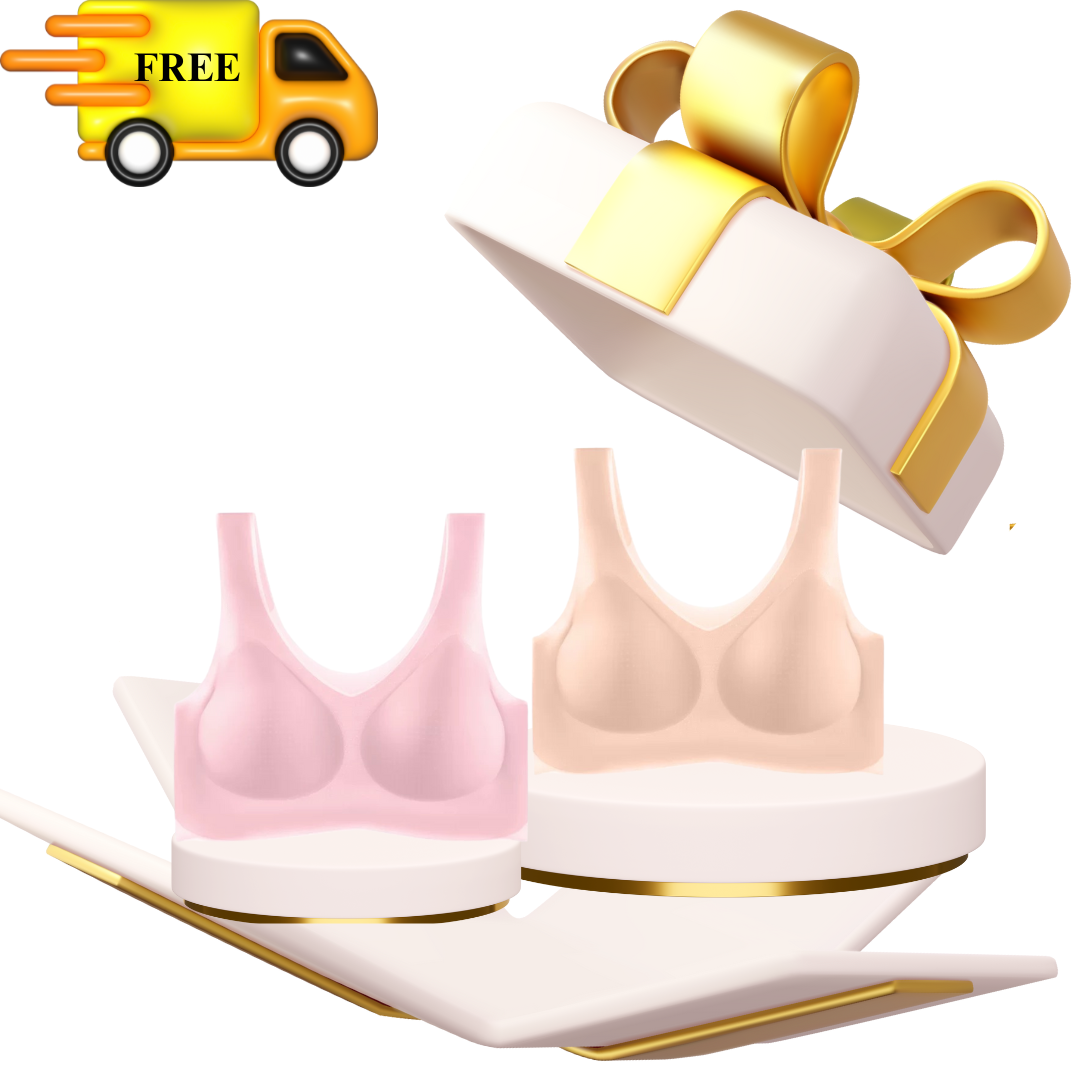 BluBluBear® Lycra Icy-Skin Wire-Free Bra 5A Antibacterial - BluBluBear