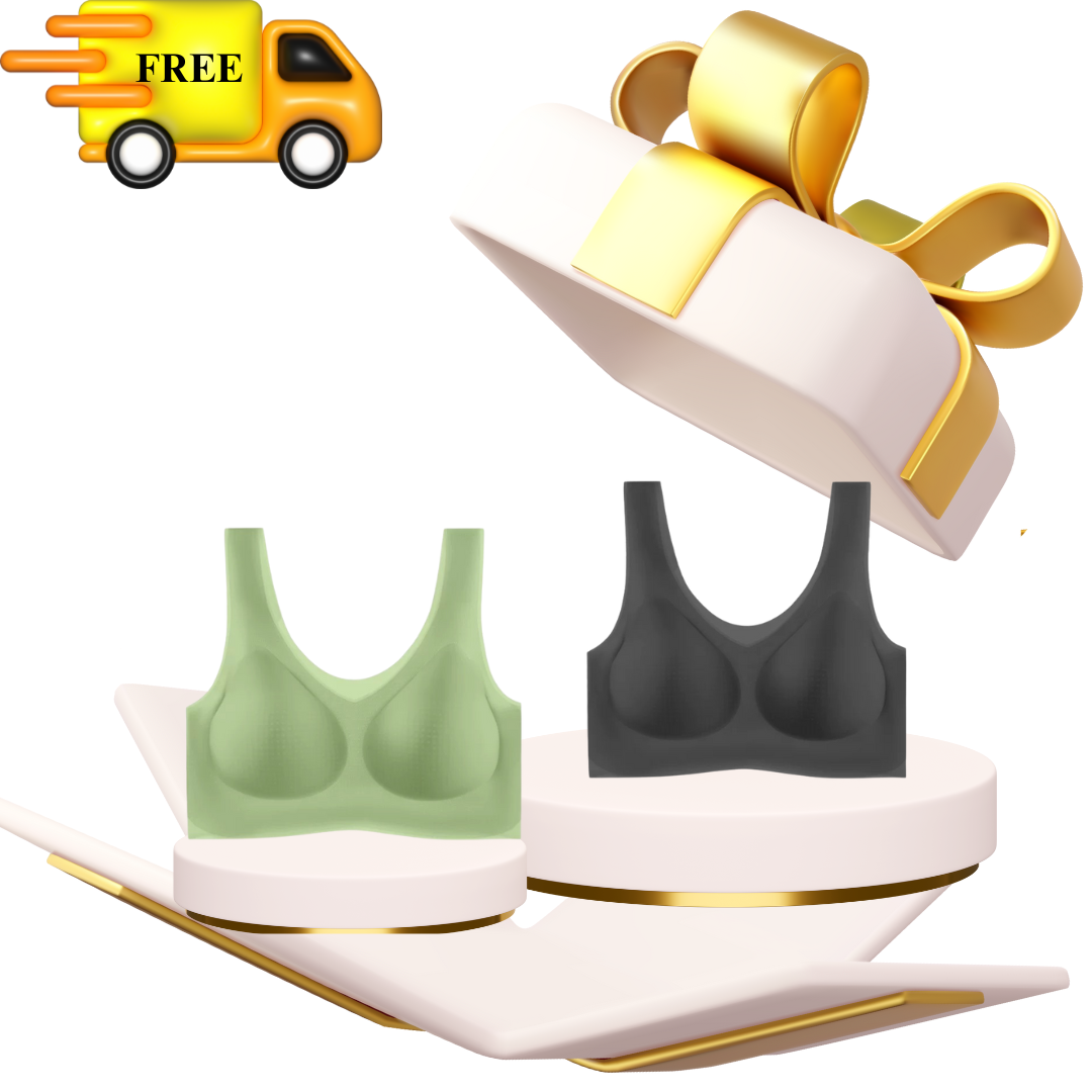 BluBluBear® Lycra Icy-Skin Wire-Free Bra 5A Antibacterial - BluBluBear 