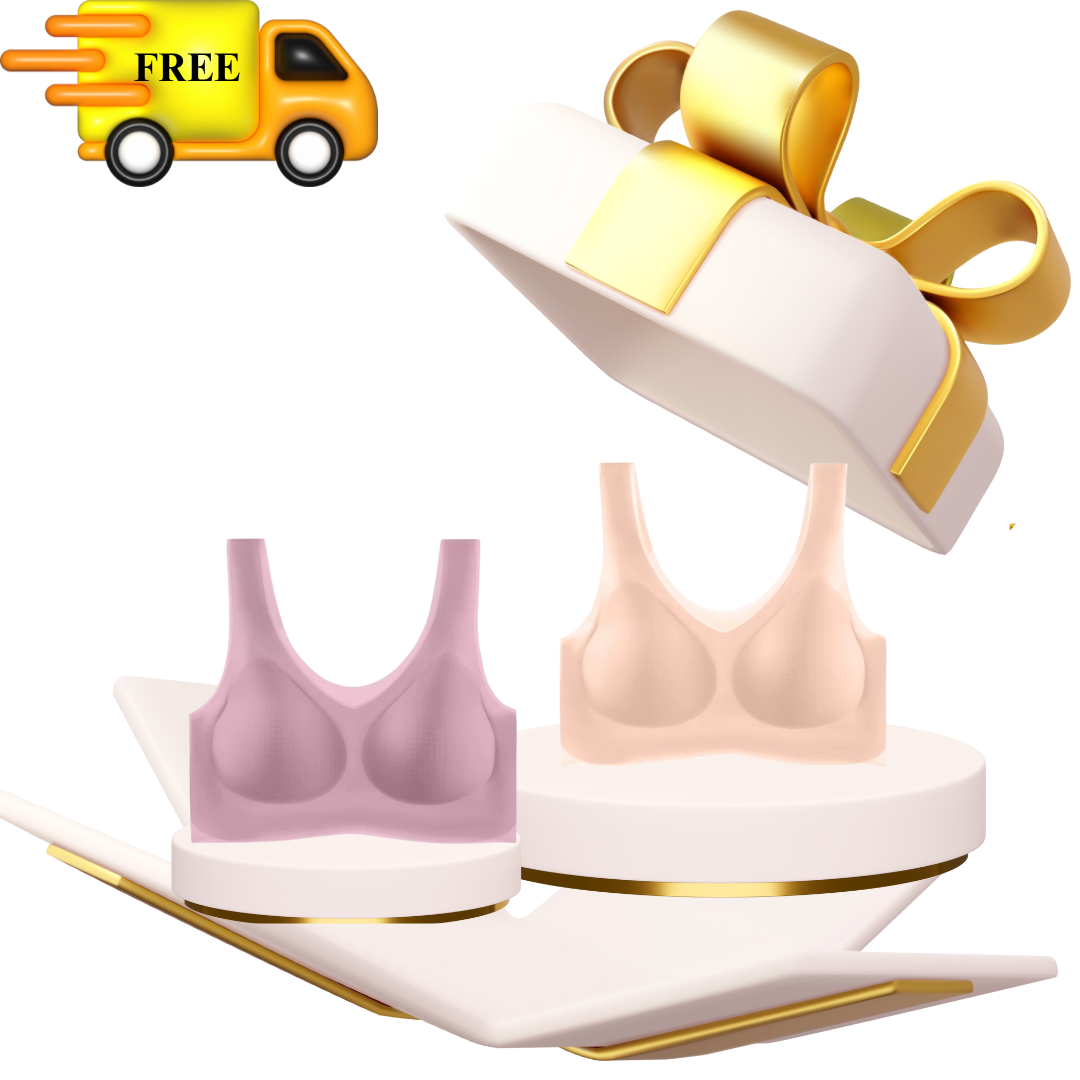 BluBluBear® Lycra Icy-Skin Wire-Free Bra 5A Antibacterial - BluBluBear 