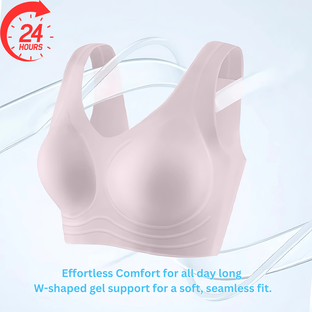 BluBluBear®W - shaped 3D Gel technology wire - free bra - BluBluBear